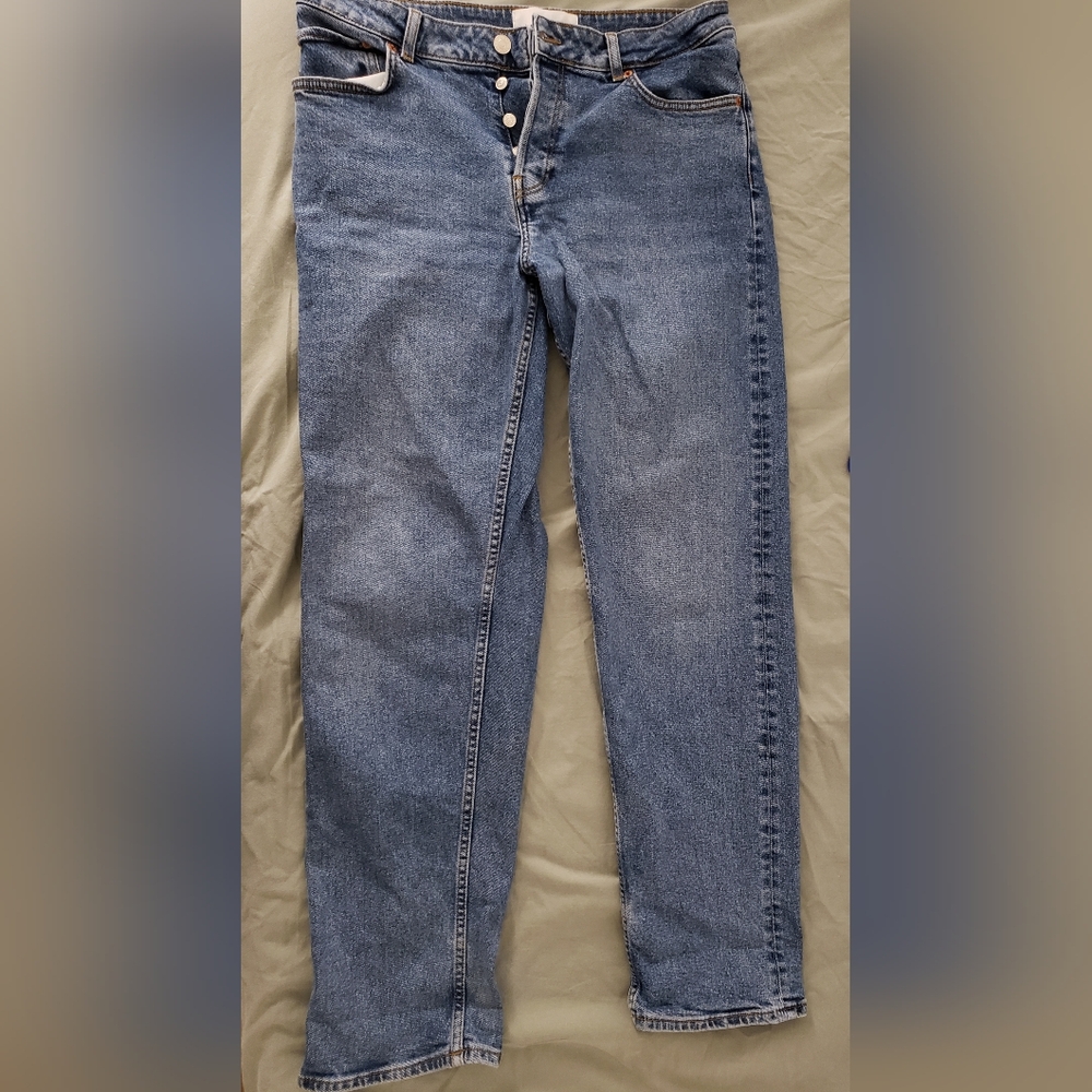 JJXX Straight Cut Mid Waist Jeans